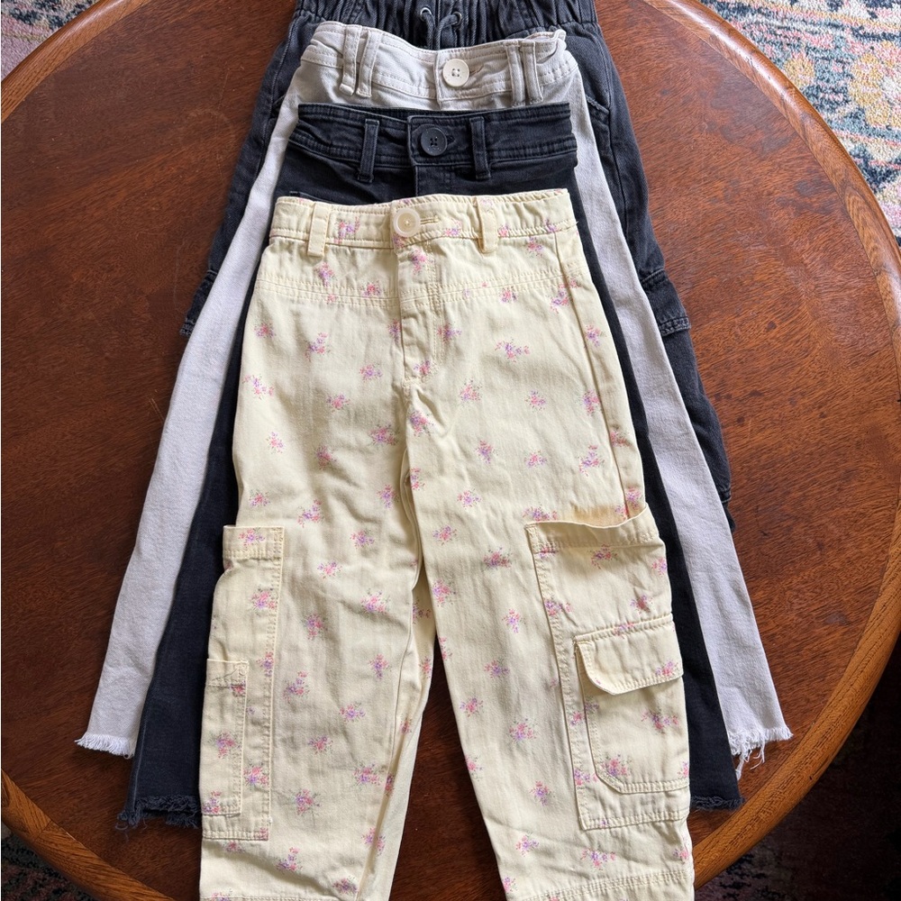 Zara Girls Size 6 Pant Bundle of 4